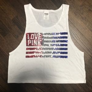 July 4th Pink/vs tank